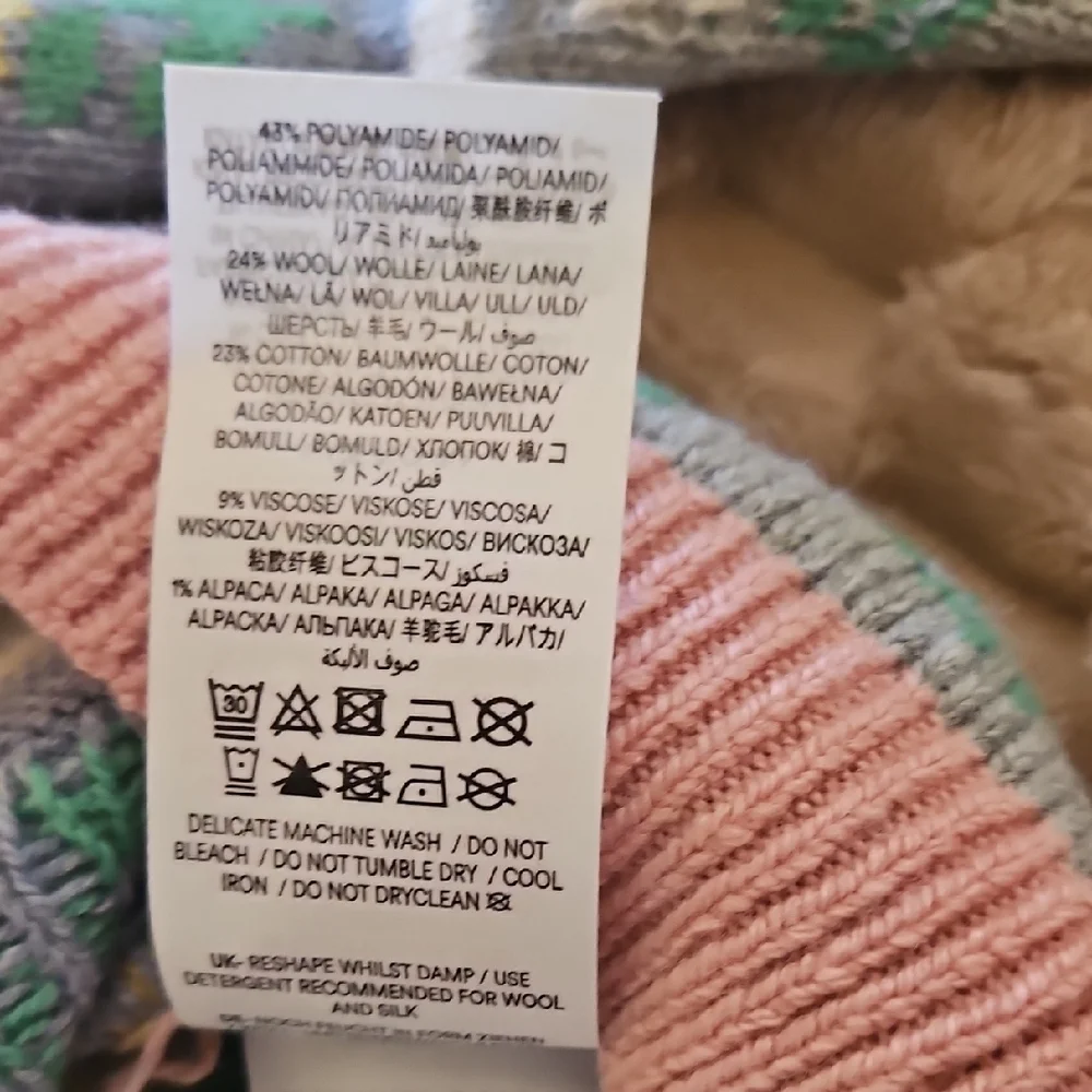 Mini Boden Multicolor Patterned Sweater - Picture 4 of 4